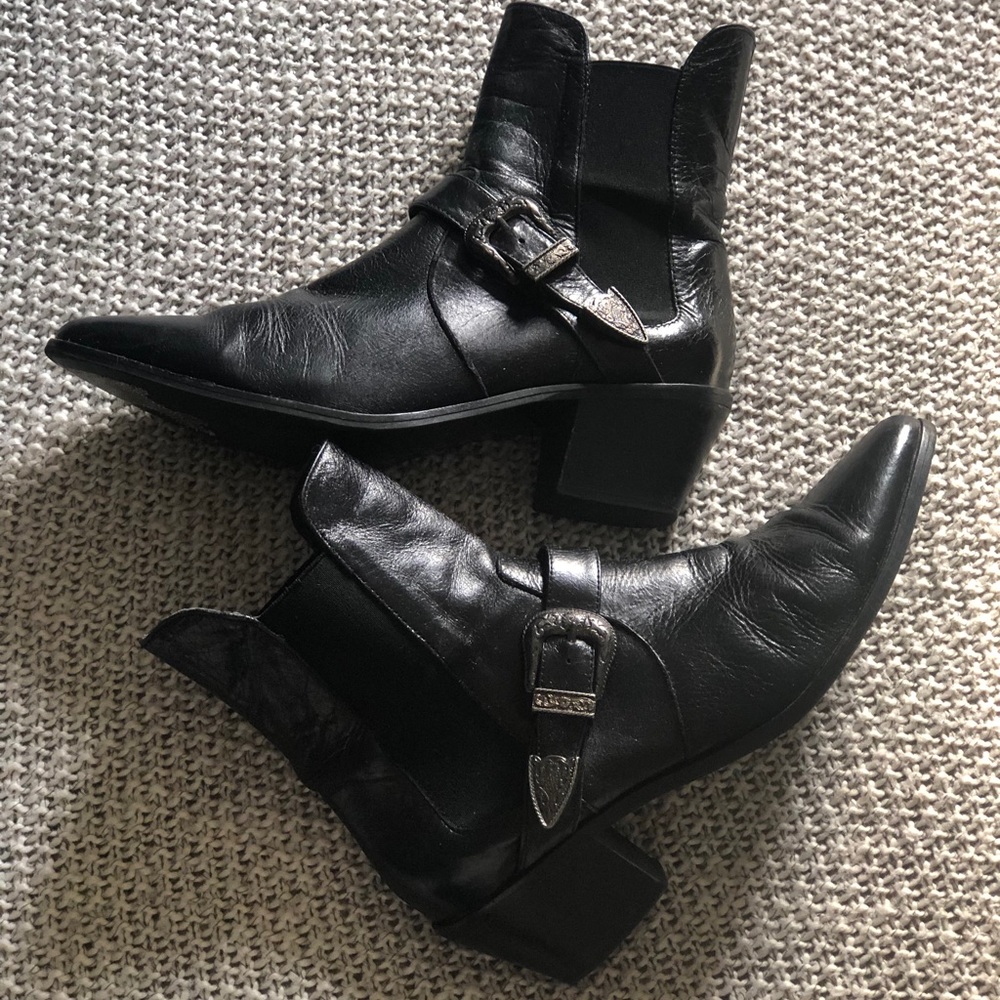 Zara Cowgirl Western Chelsea Boot